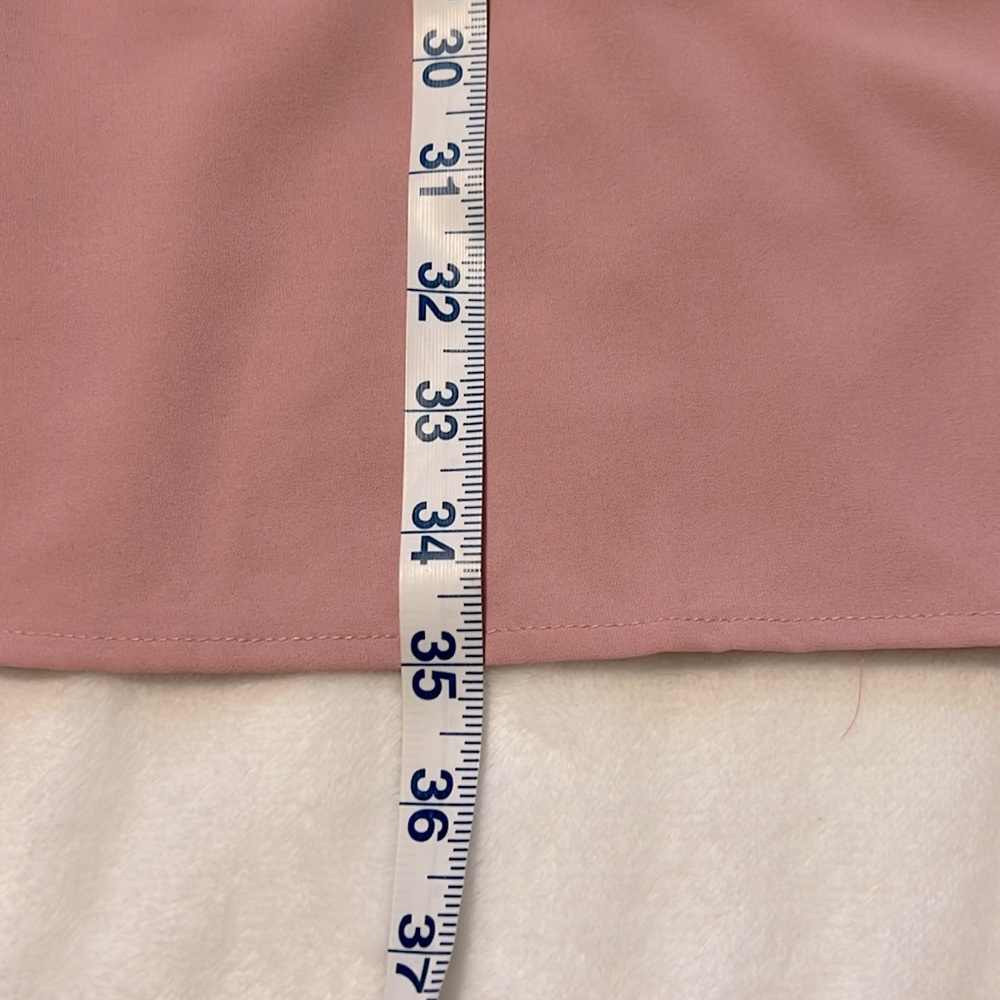 Elegant Pink Women's Dress Medium - Picture 8 of 9